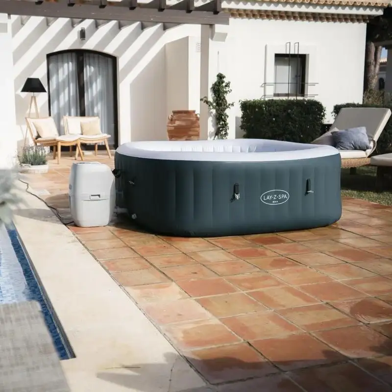 a hot tub