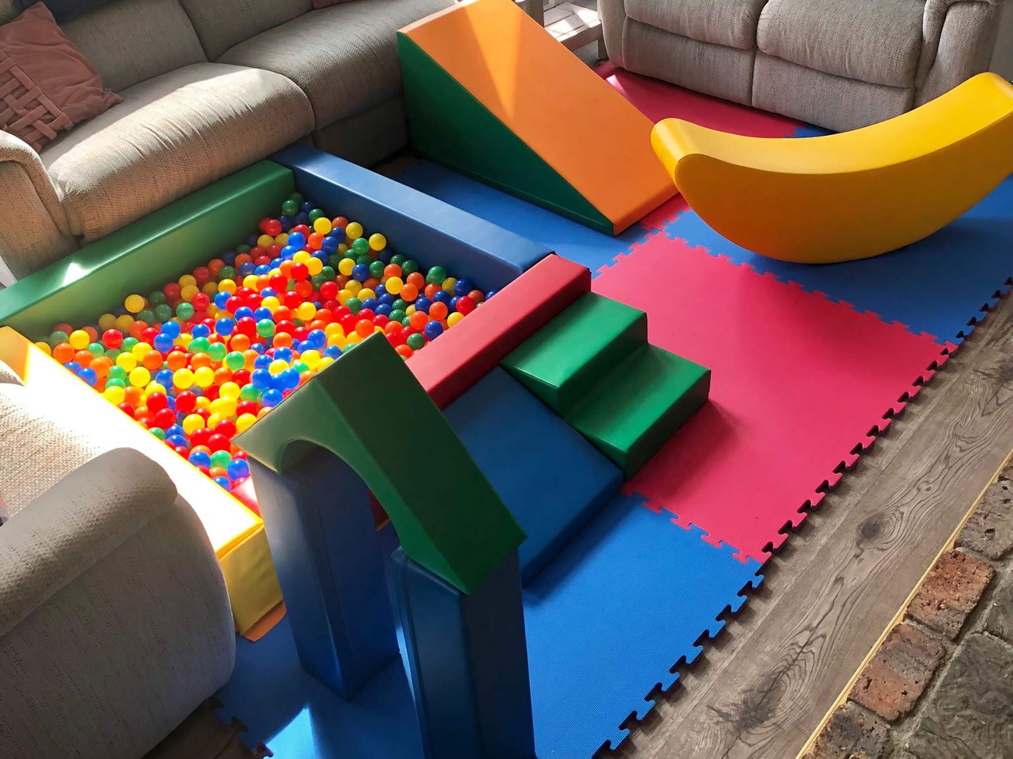 mobile soft play for kids